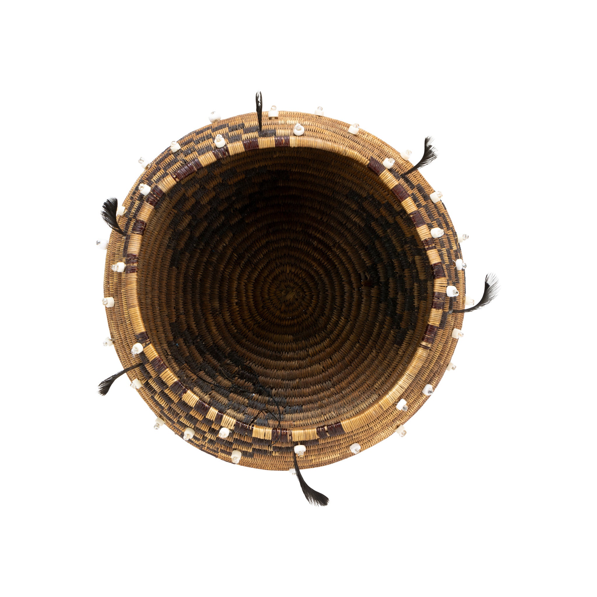 Polychrome Pomo Basket