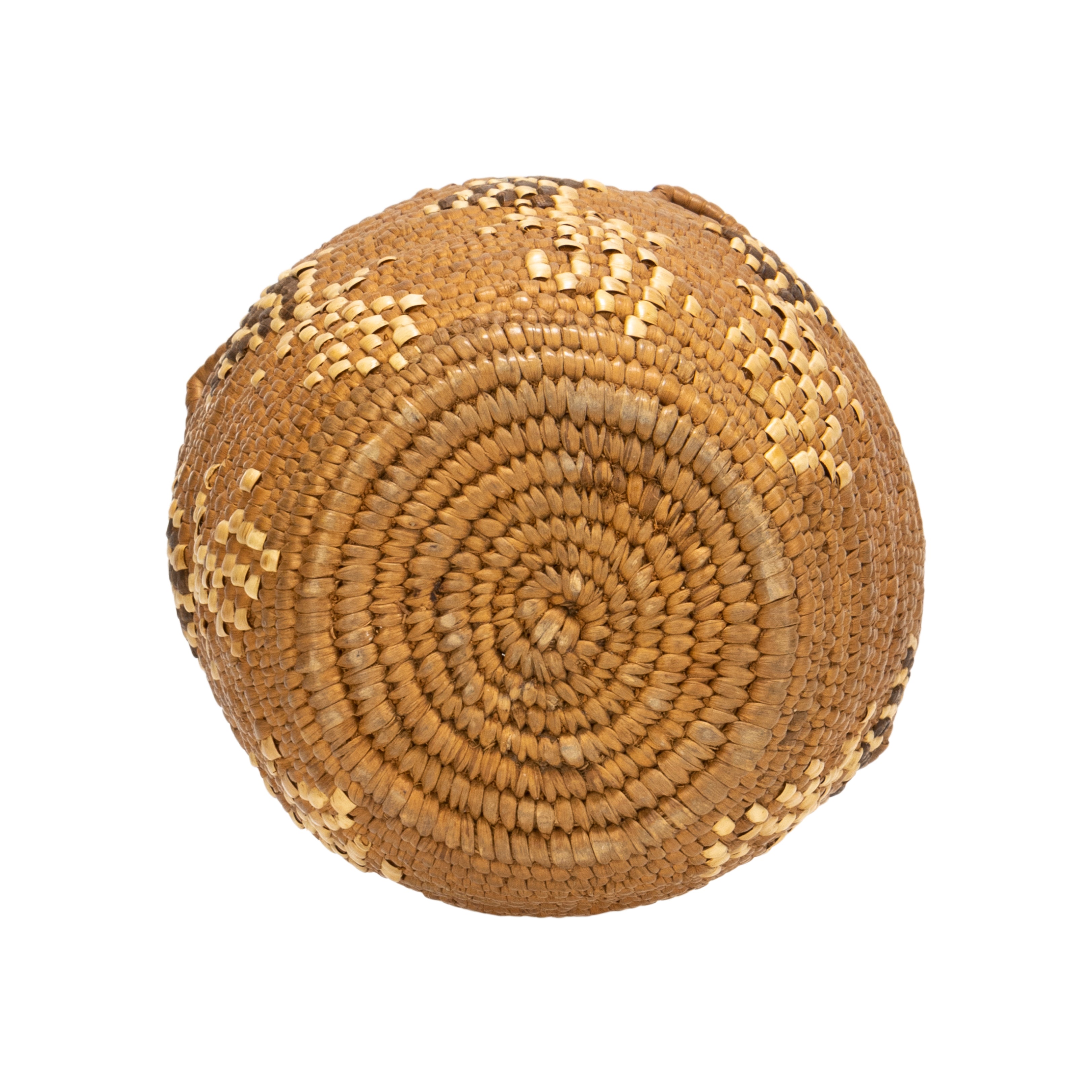 Klickitat Basket with Geometric Design