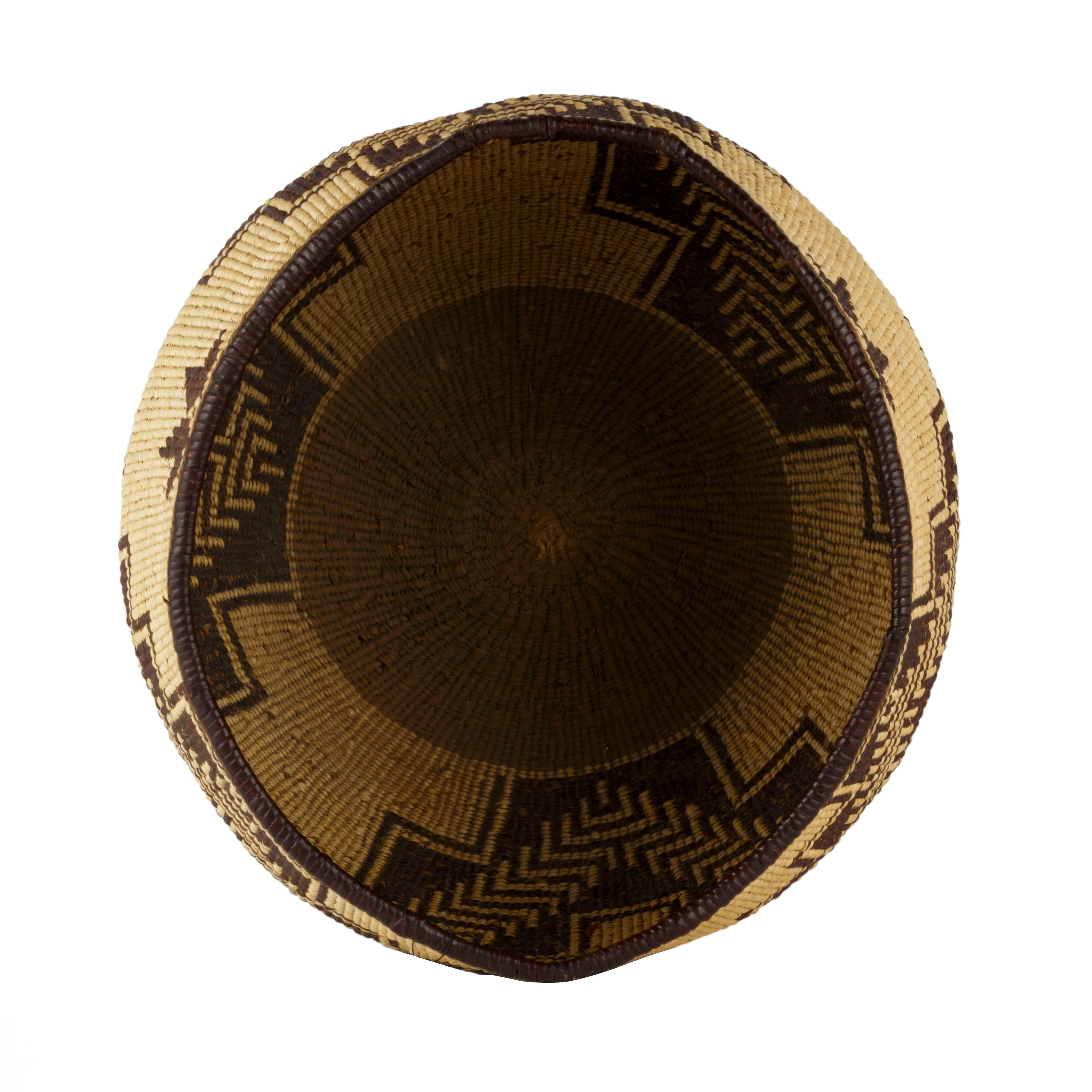 Pit River Basketry Bowl