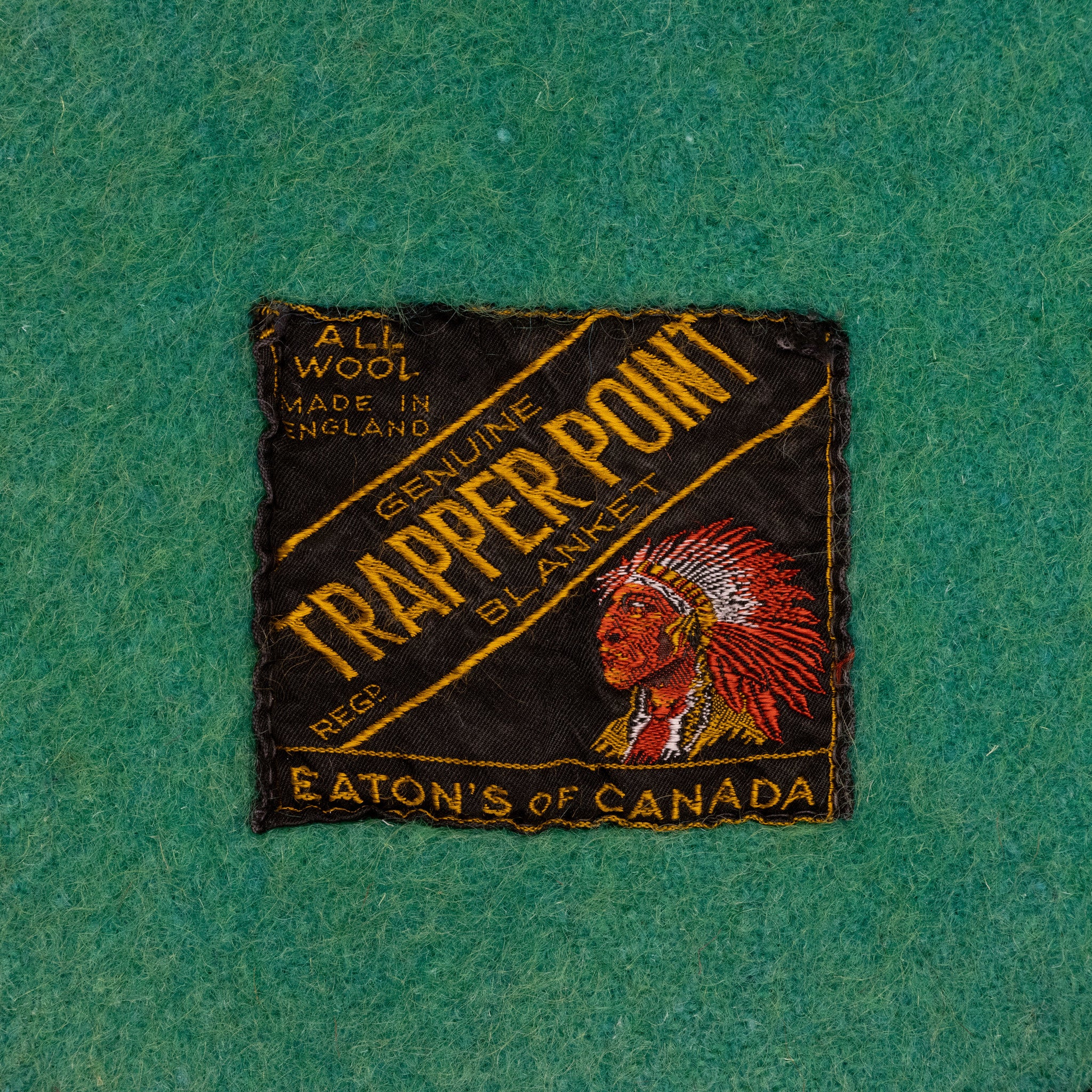 Vintage Trapper Point factory blanket