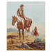 On the Trail by Newman Myrah, Fine Art, Painting, Western