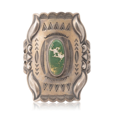 Navajo Carlin Turquoise Bracelet, Jewelry, Bracelet, Native