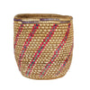 Polychrome Klickitat, Native, Basketry, Vertical