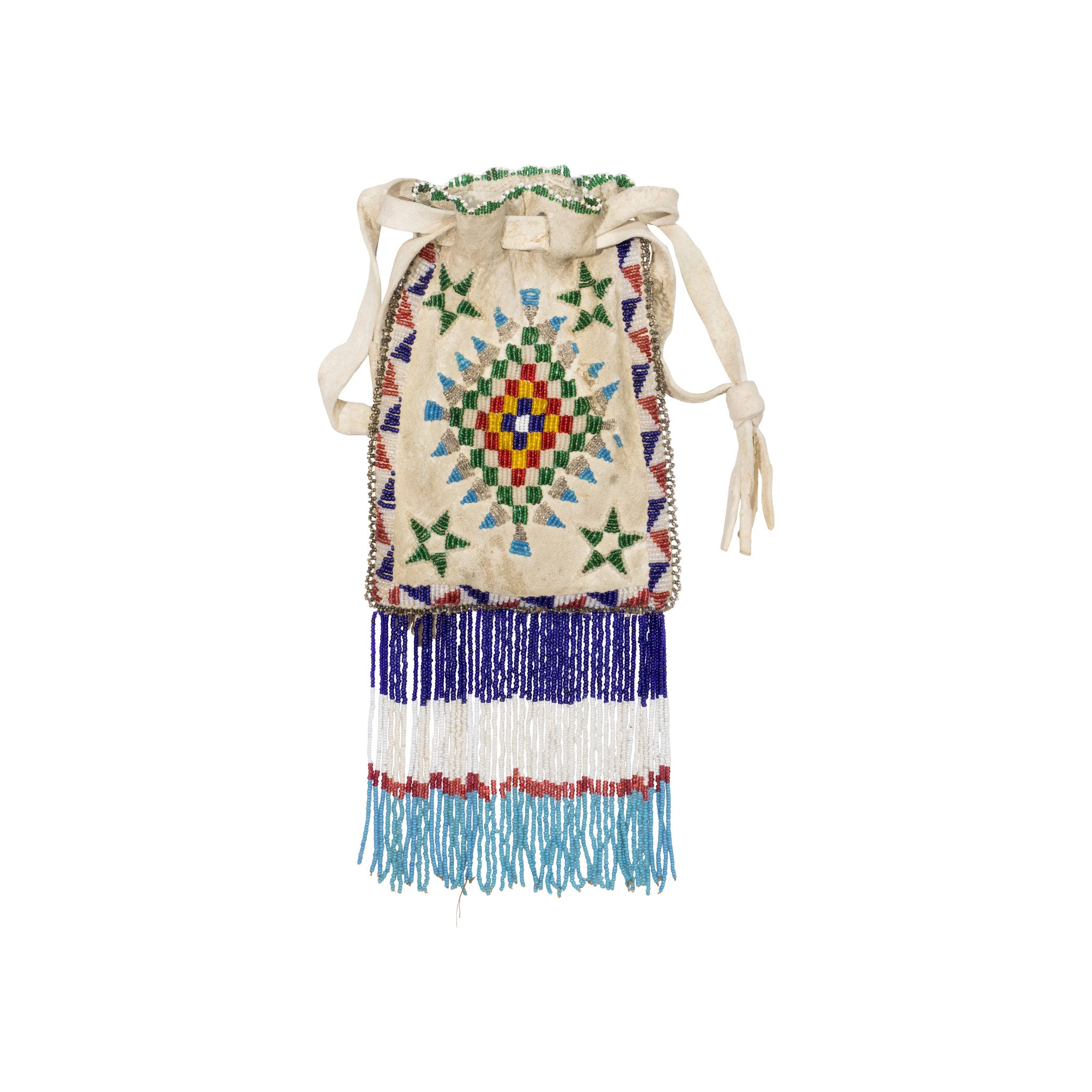 Apache Beaded Pouch