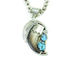 Navajo Bear Claw Pendant Necklace