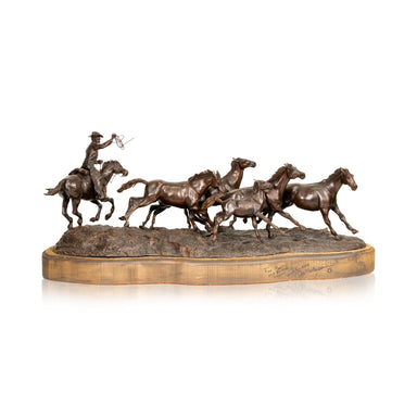 Mustanger by Pat Mathiesen, Fine Art, Bronze, Limited