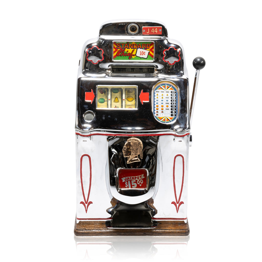 Bronze Chief Jennings Slot Machine — Cisco's Gallery