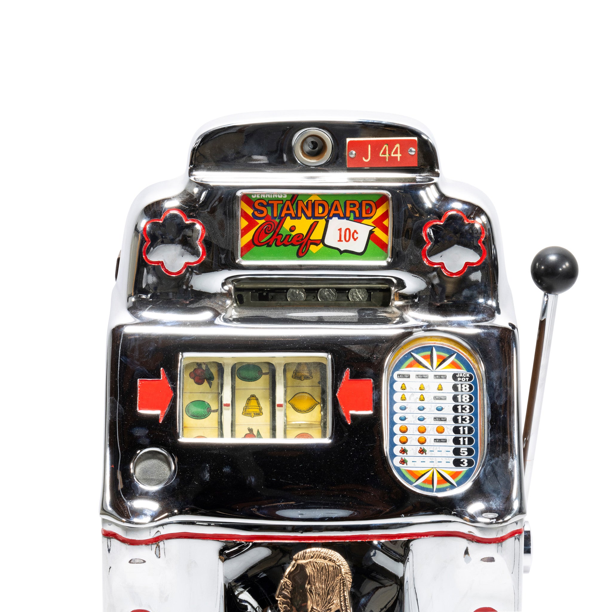 Bronze Chief Jennings Slot Machine — Cisco's Gallery