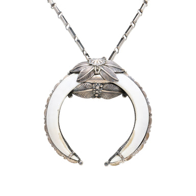 Navajo Boar Tusk Necklace, Jewelry, Necklace, Native