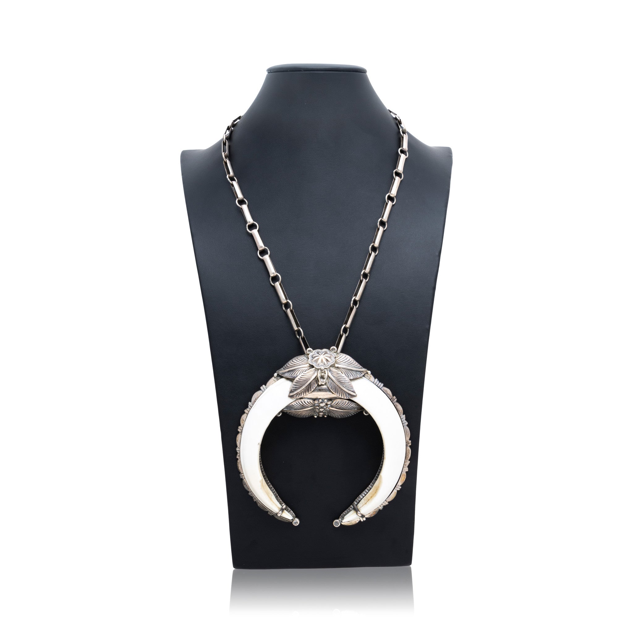 Navajo Boar Tusk Necklace