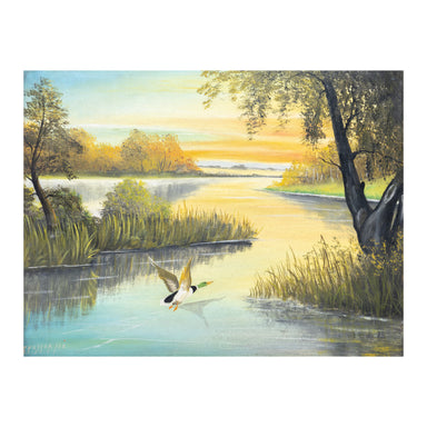 "Mallard" by T. Foster, Fine Art, Painting, Wildlife