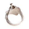 Custom Sterling Silver Saddle Ring