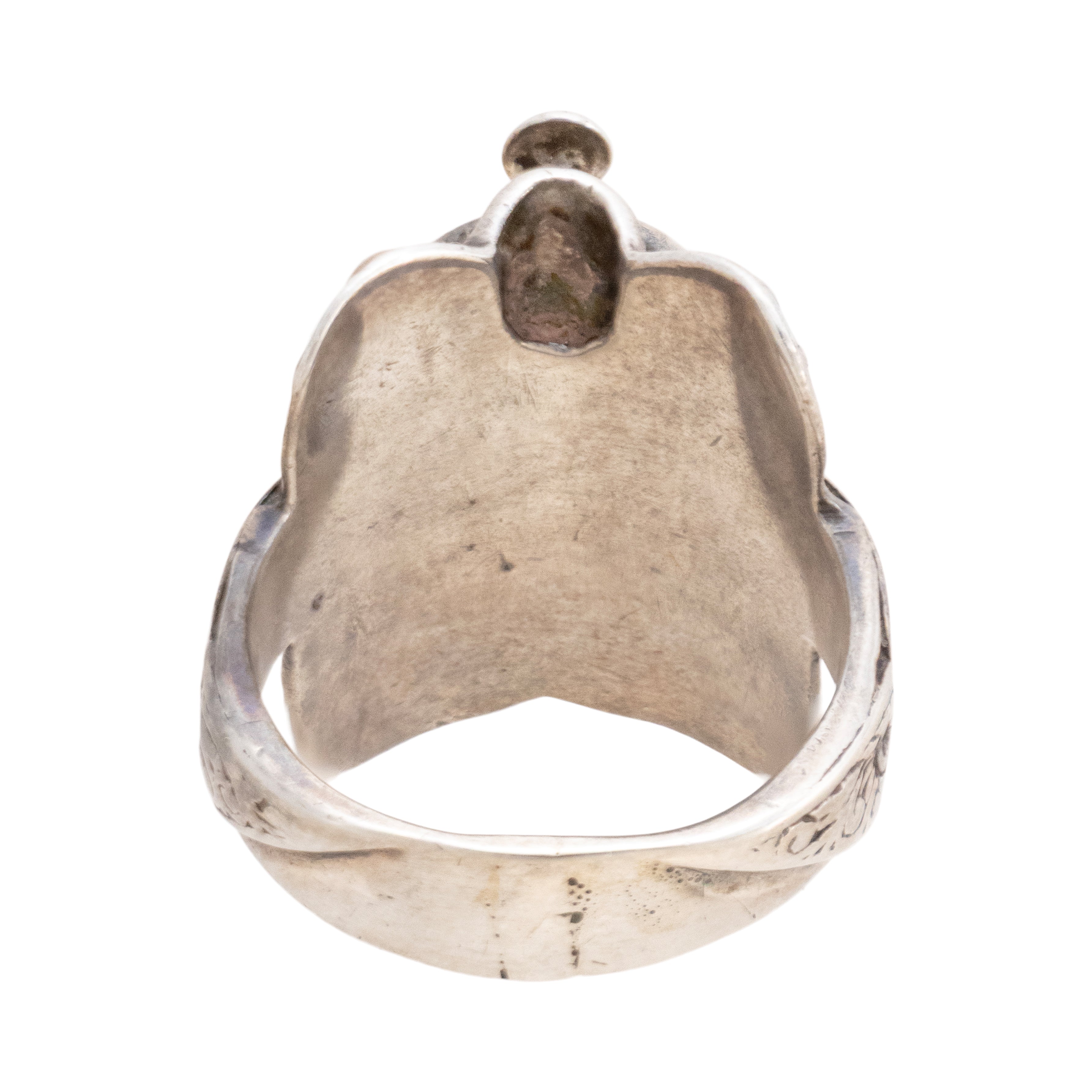 Custom Sterling Silver Saddle Ring