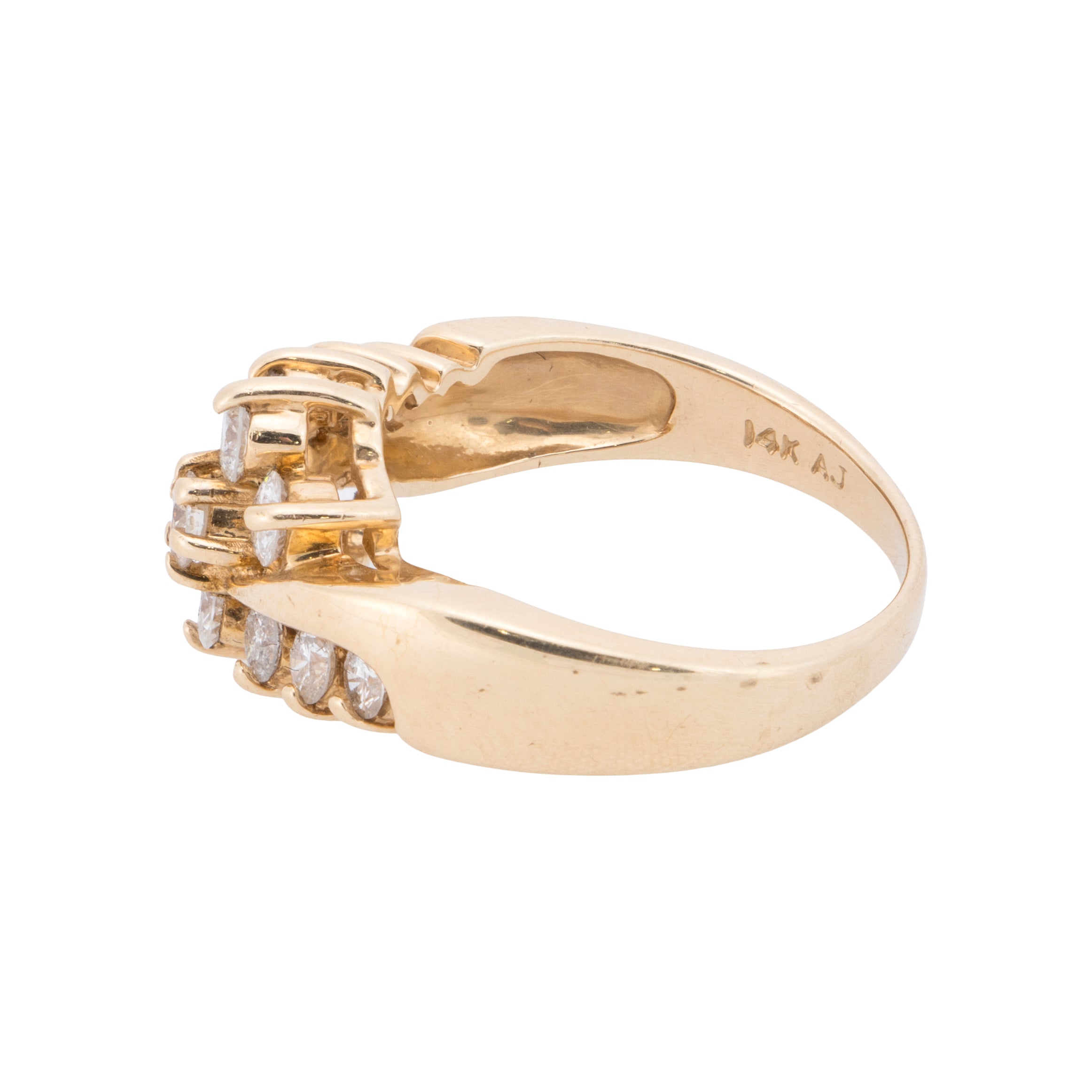 14k Gold Diamond Ring