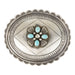 Blue Diamond Turquoise Buckle, Jewelry, Buckle, Native