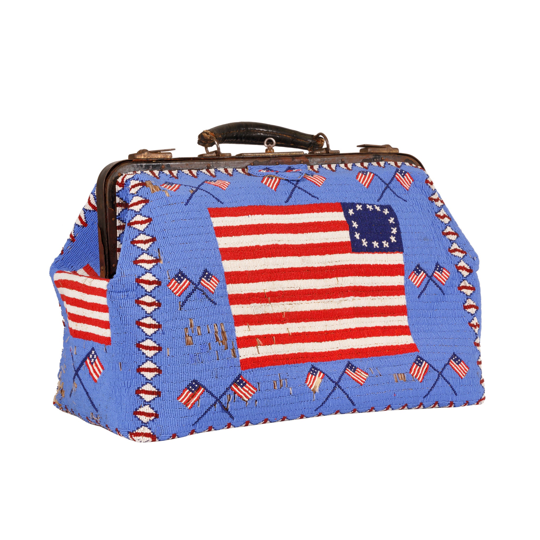 Sioux Patriotic Doctor's Bag, Native, Bag, Other