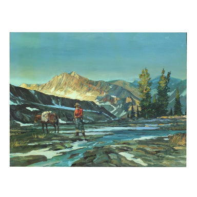 Montatan Prospector by William Bailey, Fine Art, Painting, Western