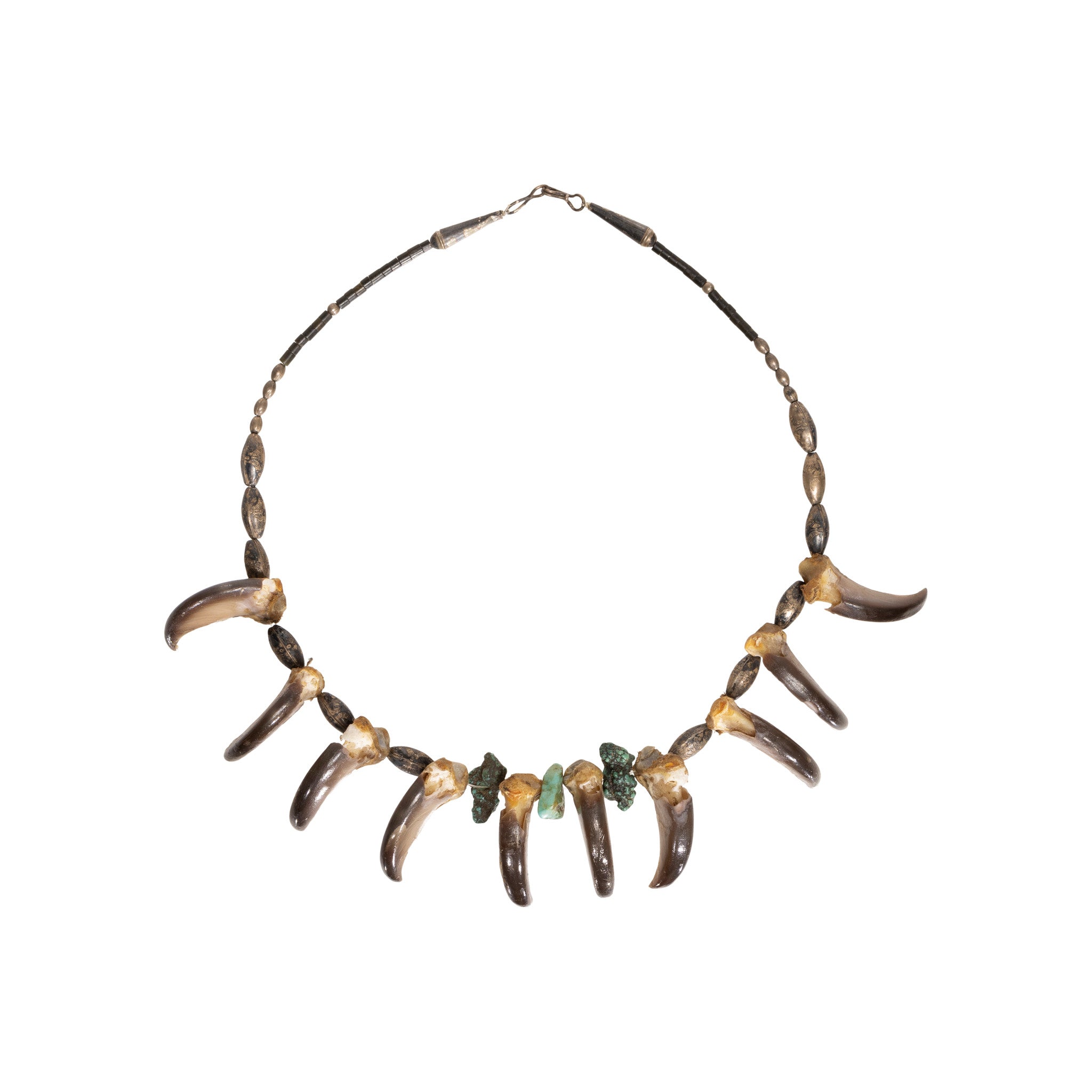 Plateau Bear Claw Necklace, Native, Garment, Necklace