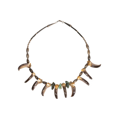 Plateau Bear Claw Necklace, Native, Garment, Accessory