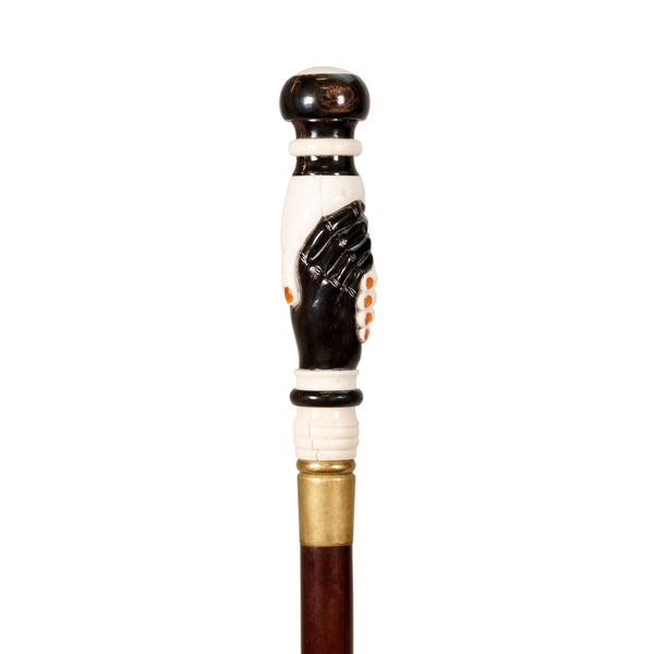Gentleman's Horn Cane, Furnishings, Barware, Flask