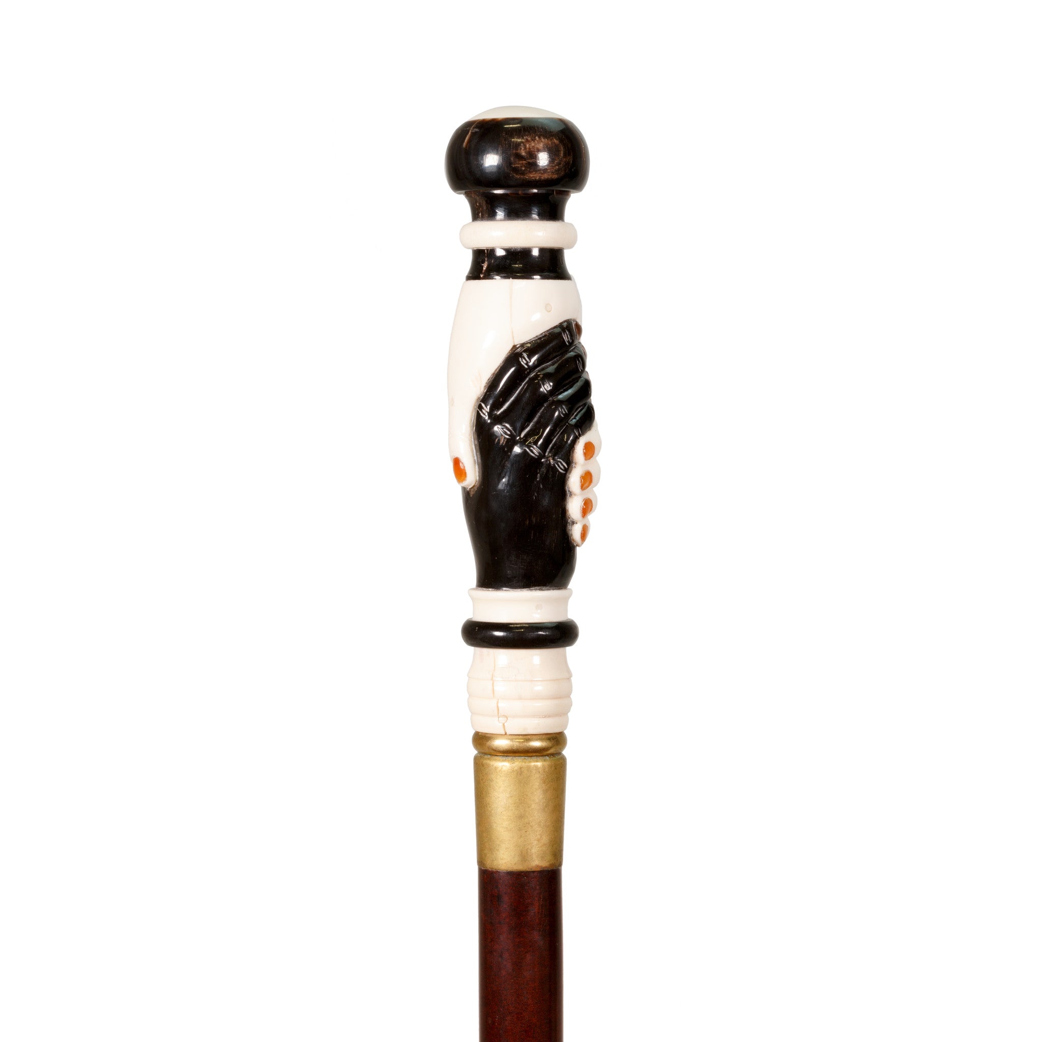Gentleman's Horn Cane, Furnishings, Barware, Flask