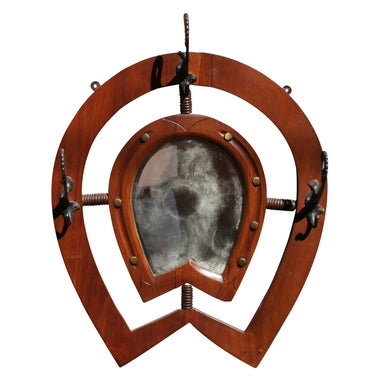 Double Horseshoe Coat Rack, Furnishings, Furniture, Coat Rack