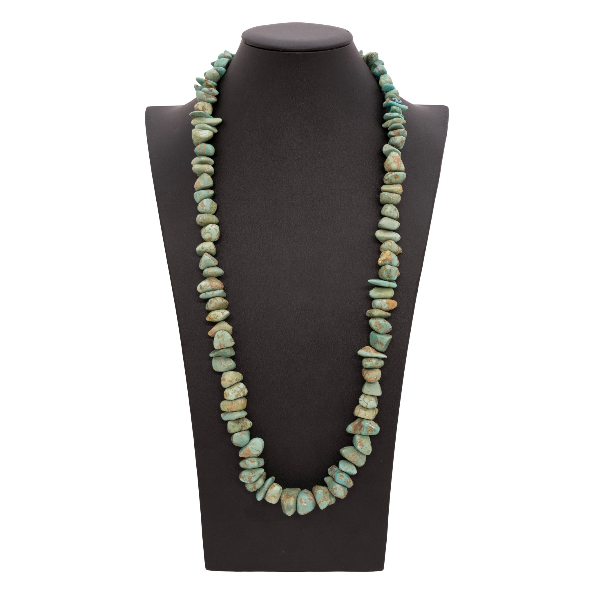 Navajo Green Turquoise Necklace