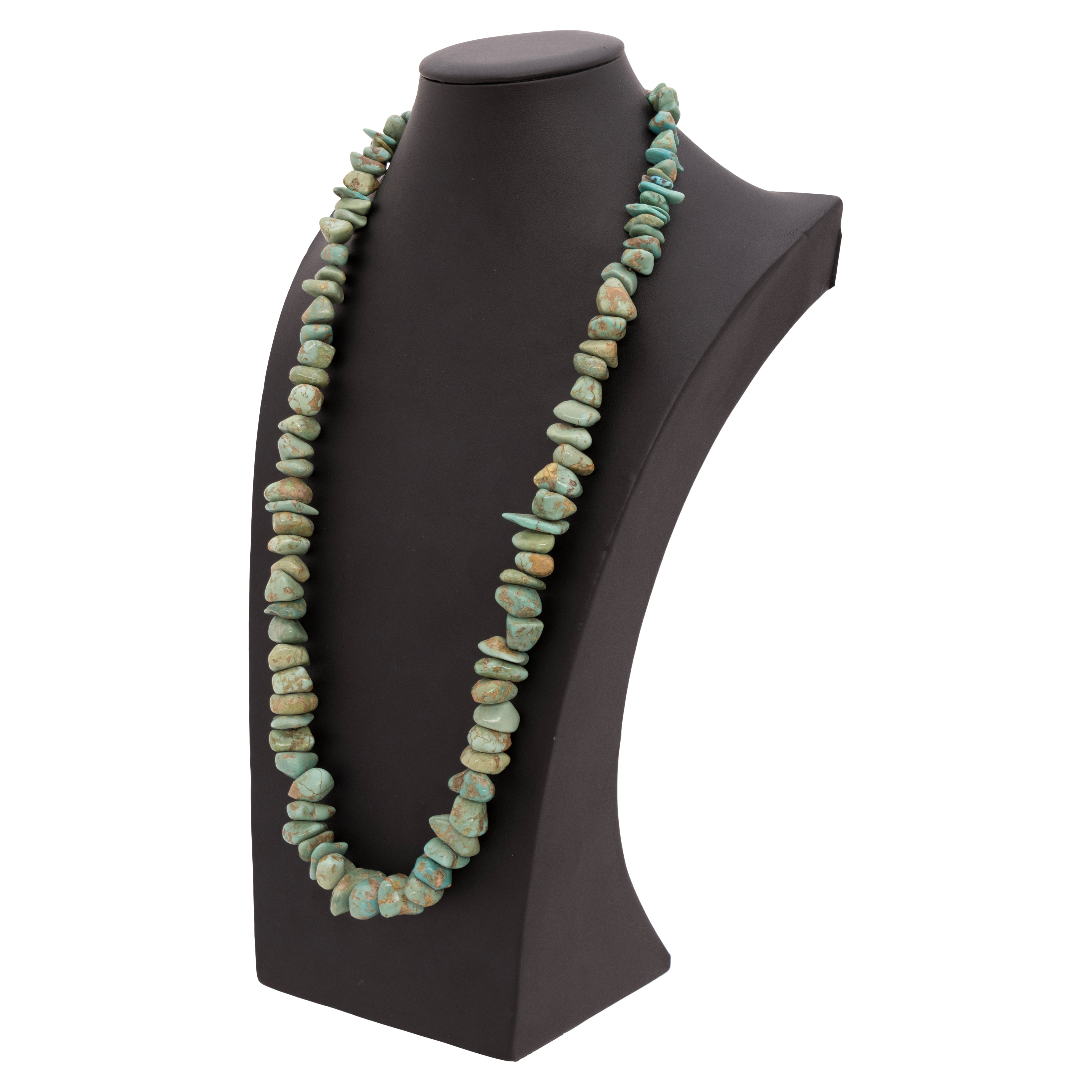 Navajo Green Turquoise Necklace