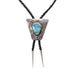 Sterling Silver and Turquoise Bolo, Jewelry, Bolo Necktie, Native