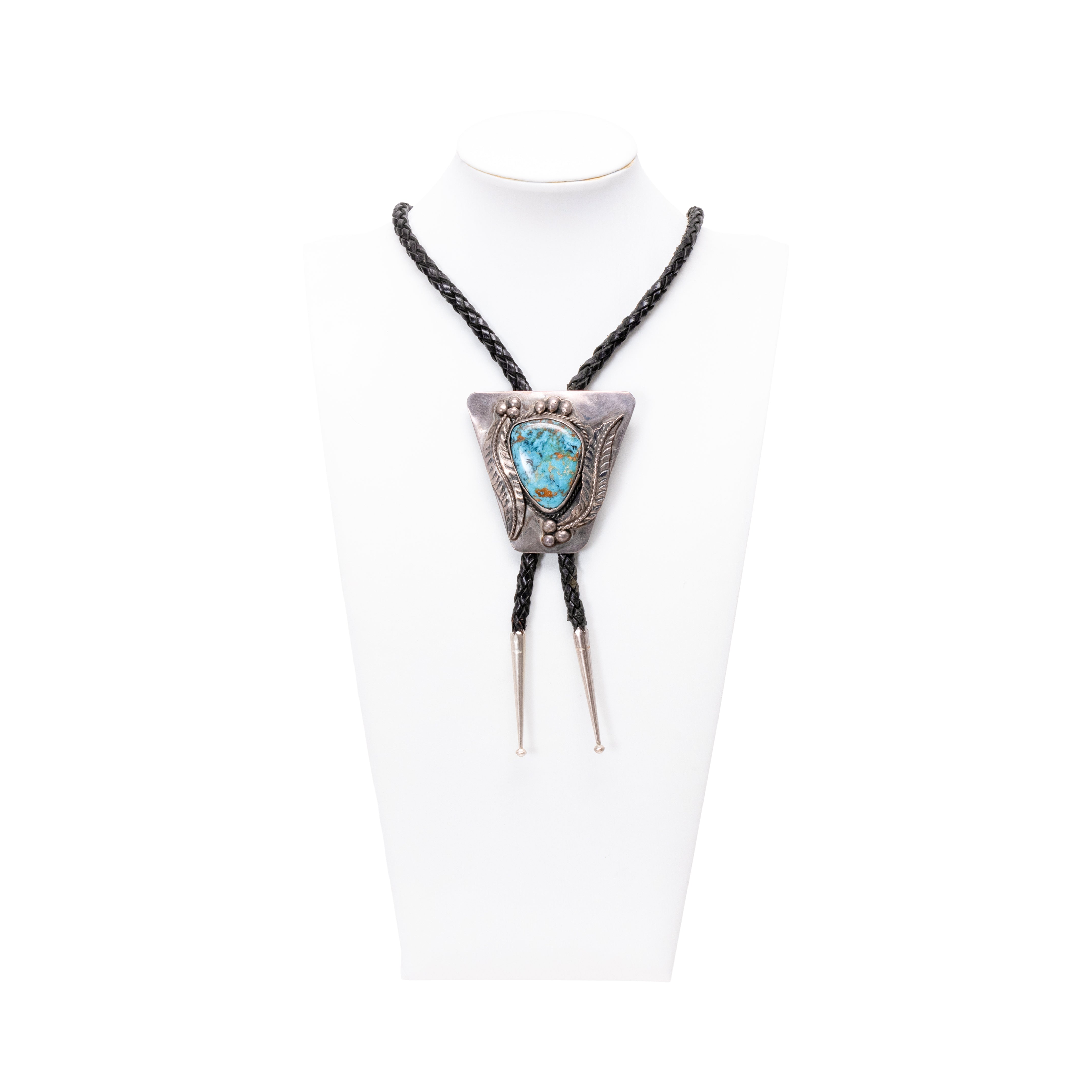 Sterling Silver and Turquoise Bolo