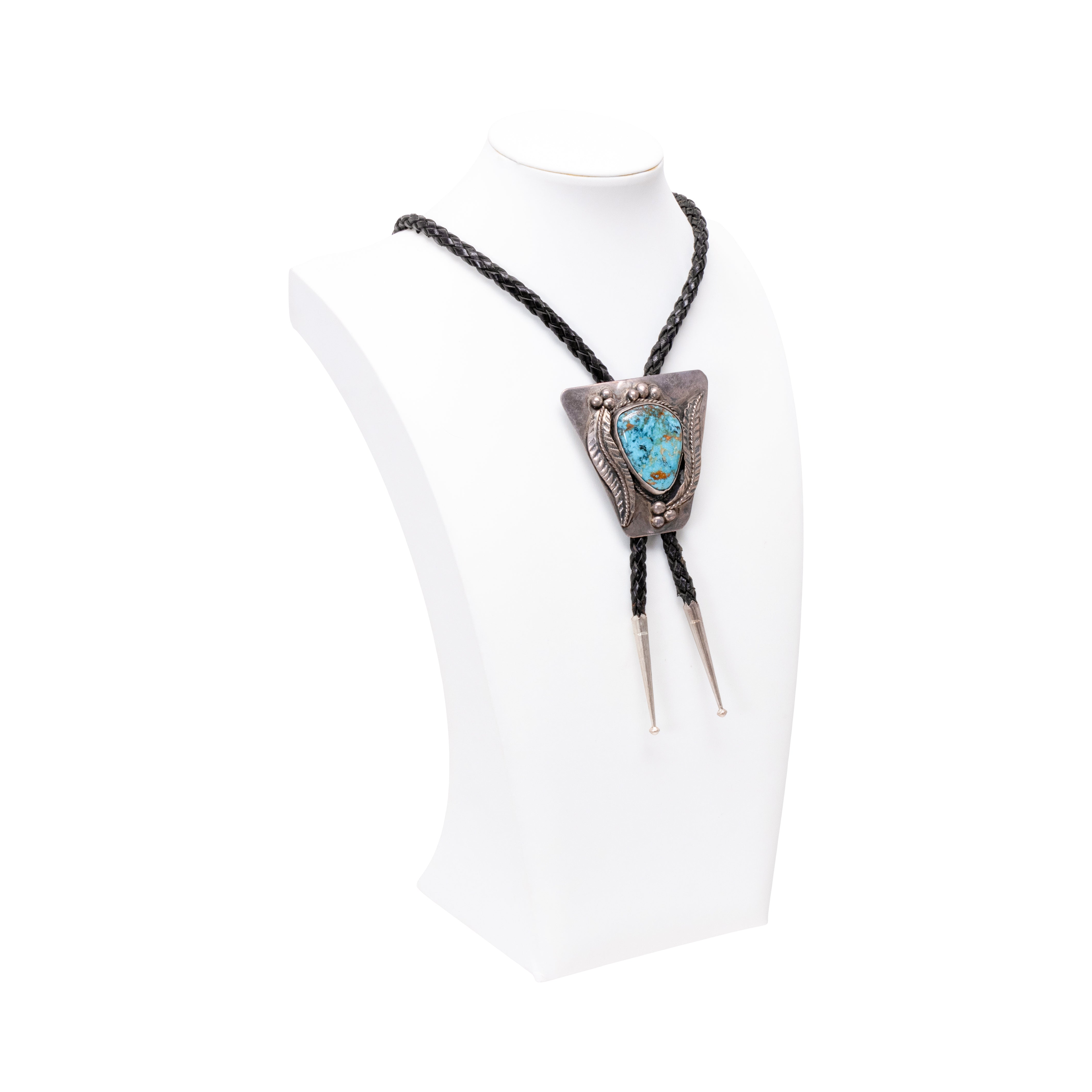 Sterling Silver and Turquoise Bolo
