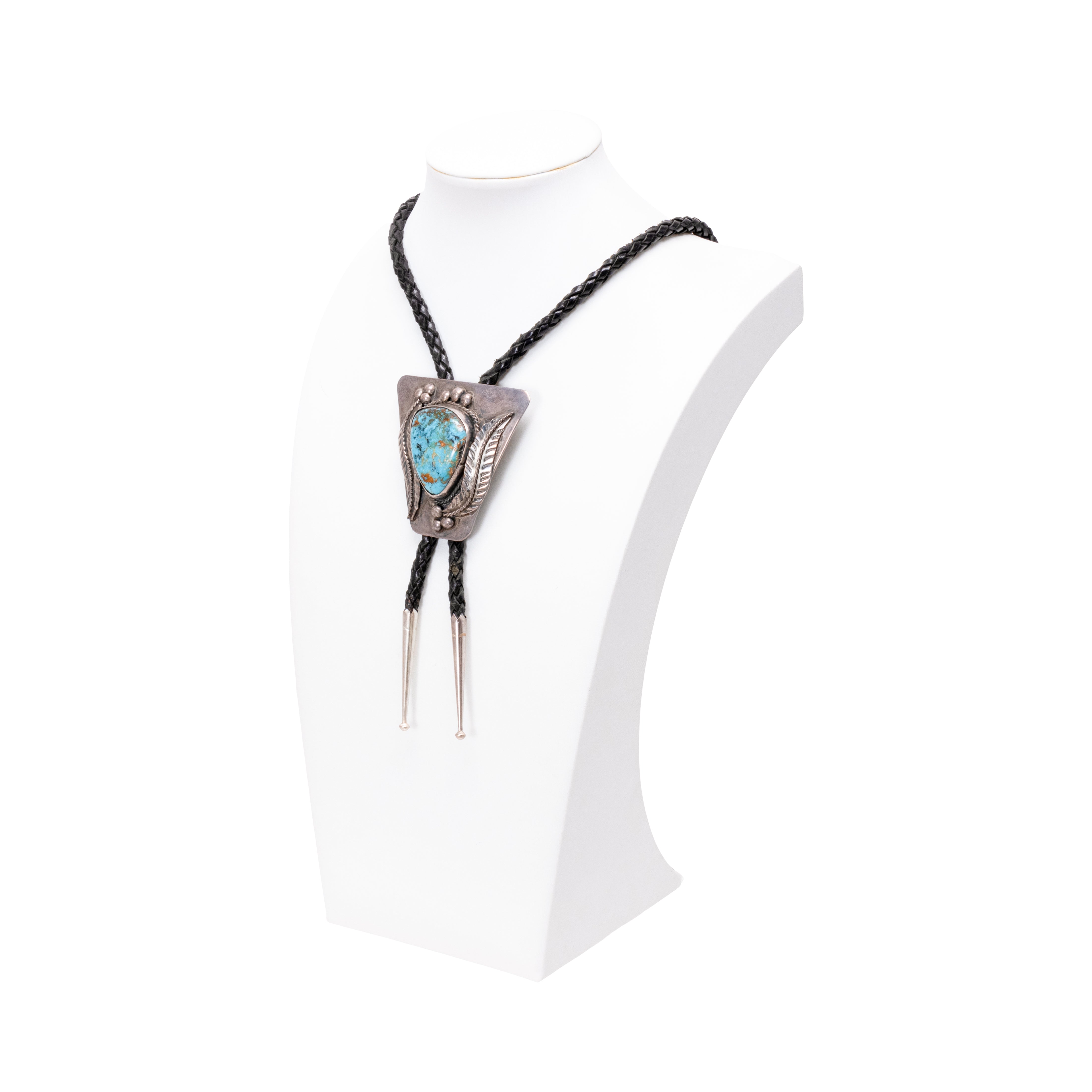 Sterling Silver and Turquoise Bolo