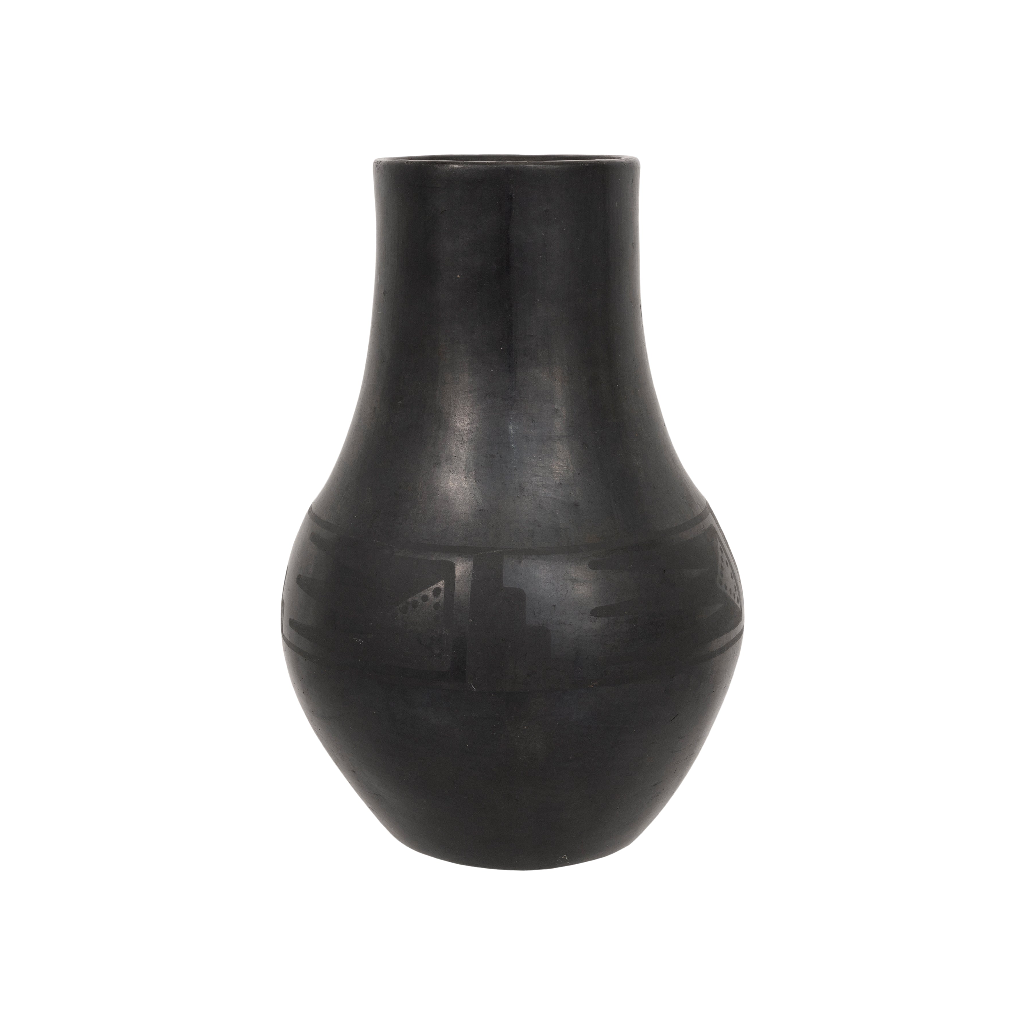 Marie Martinez Black Ware Vase