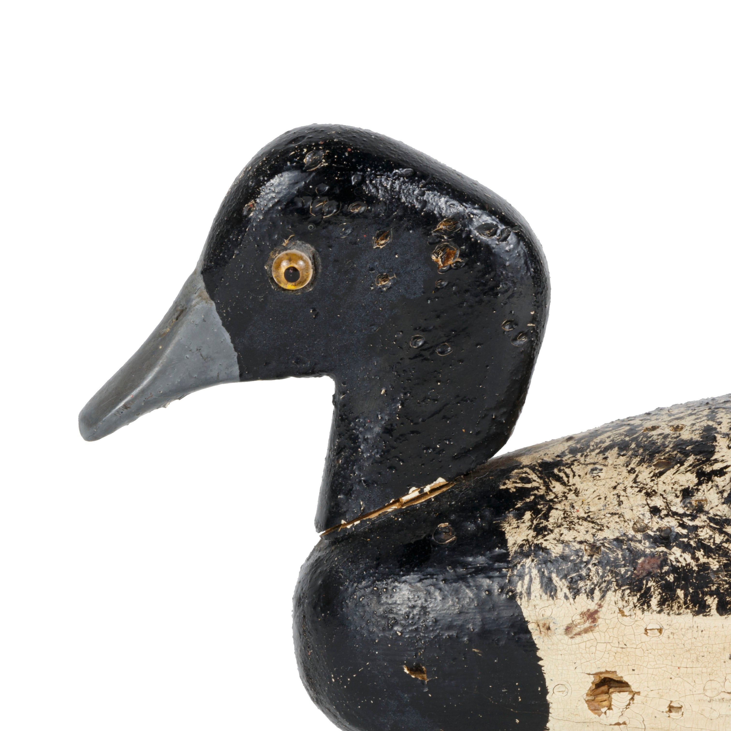 Salesman Sample Bluebill Duck Decoy
