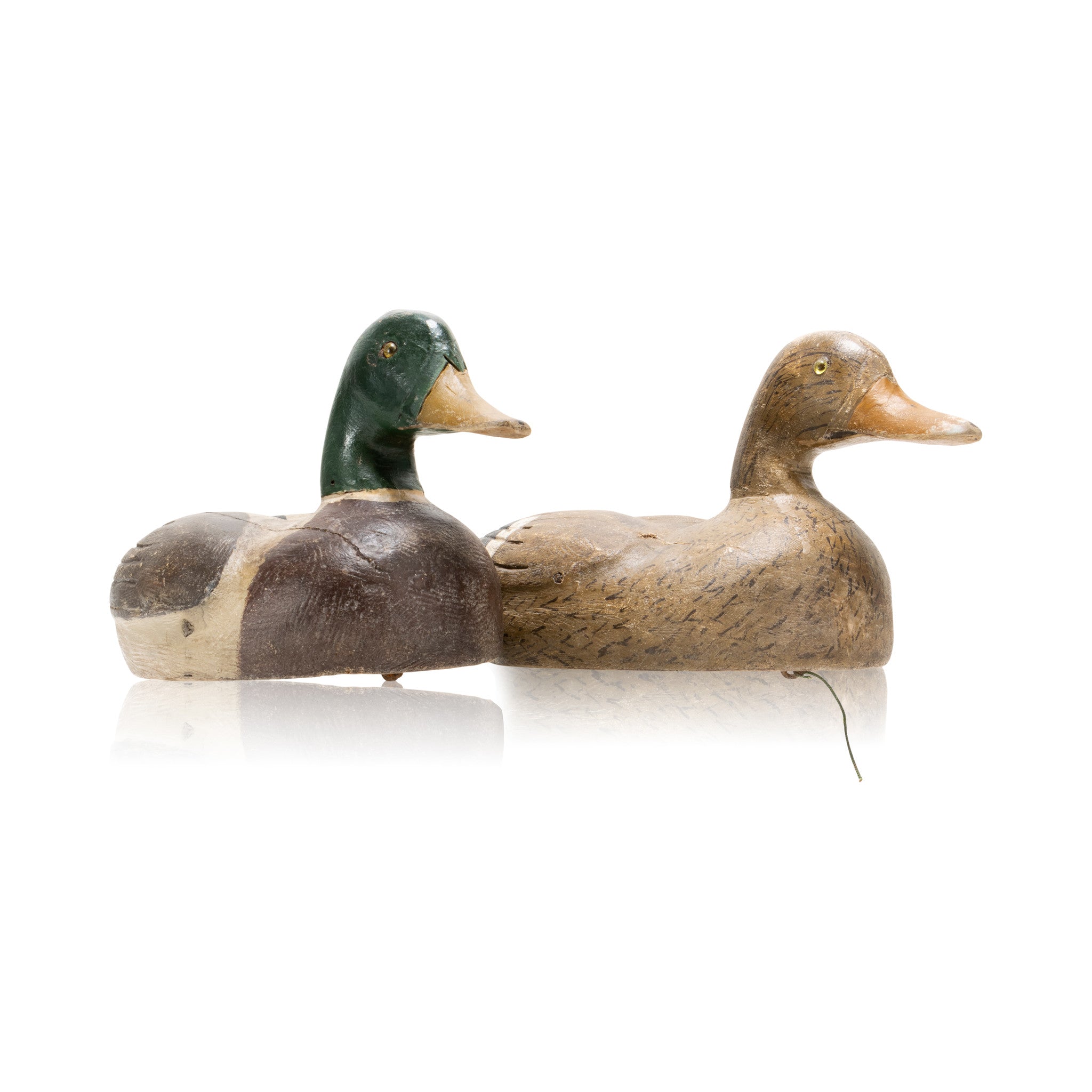 Roger Litski Mallard Pair, Sporting Goods, Hunting, Waterfowl Decoy