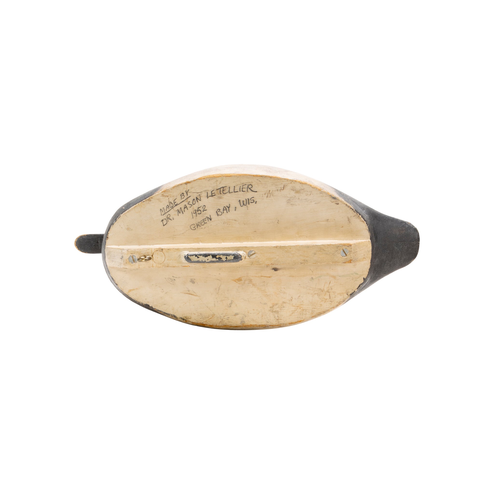 Dr. Mason Letellier Canvasback Decoy Pair