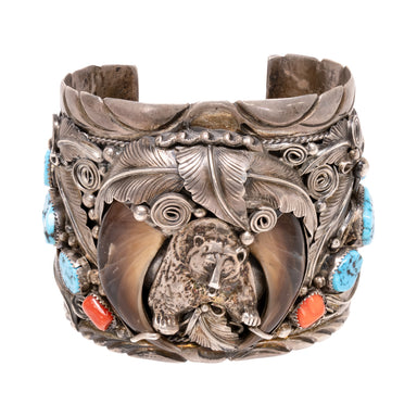 Navajo Sterling Cuff Bracelet, Jewelry, Bracelet, Native