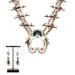 Zuni Thunderbird Squash Blossom, Jewelry, Set, Native