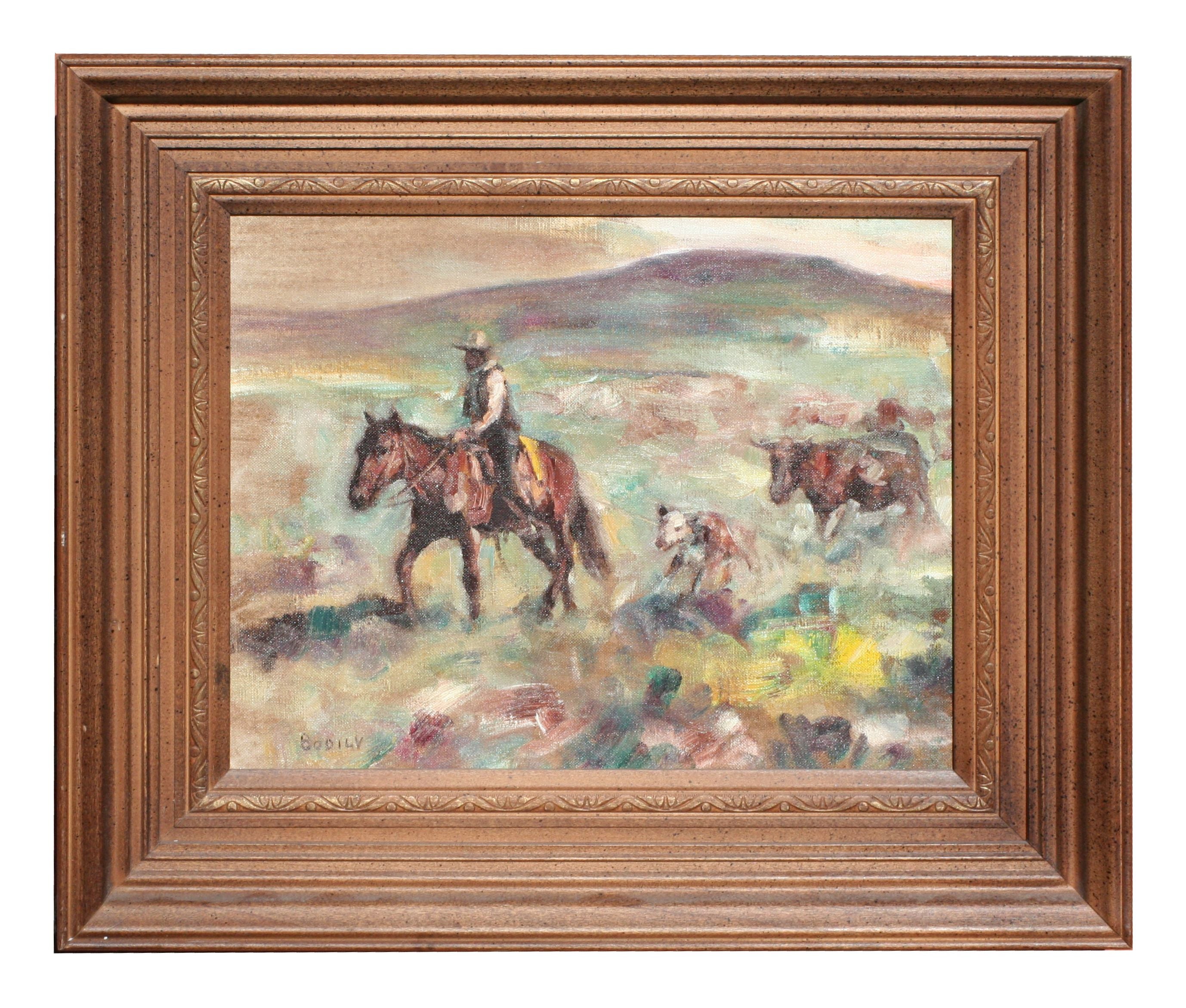 Calf Roper by Sheryl Bodily
