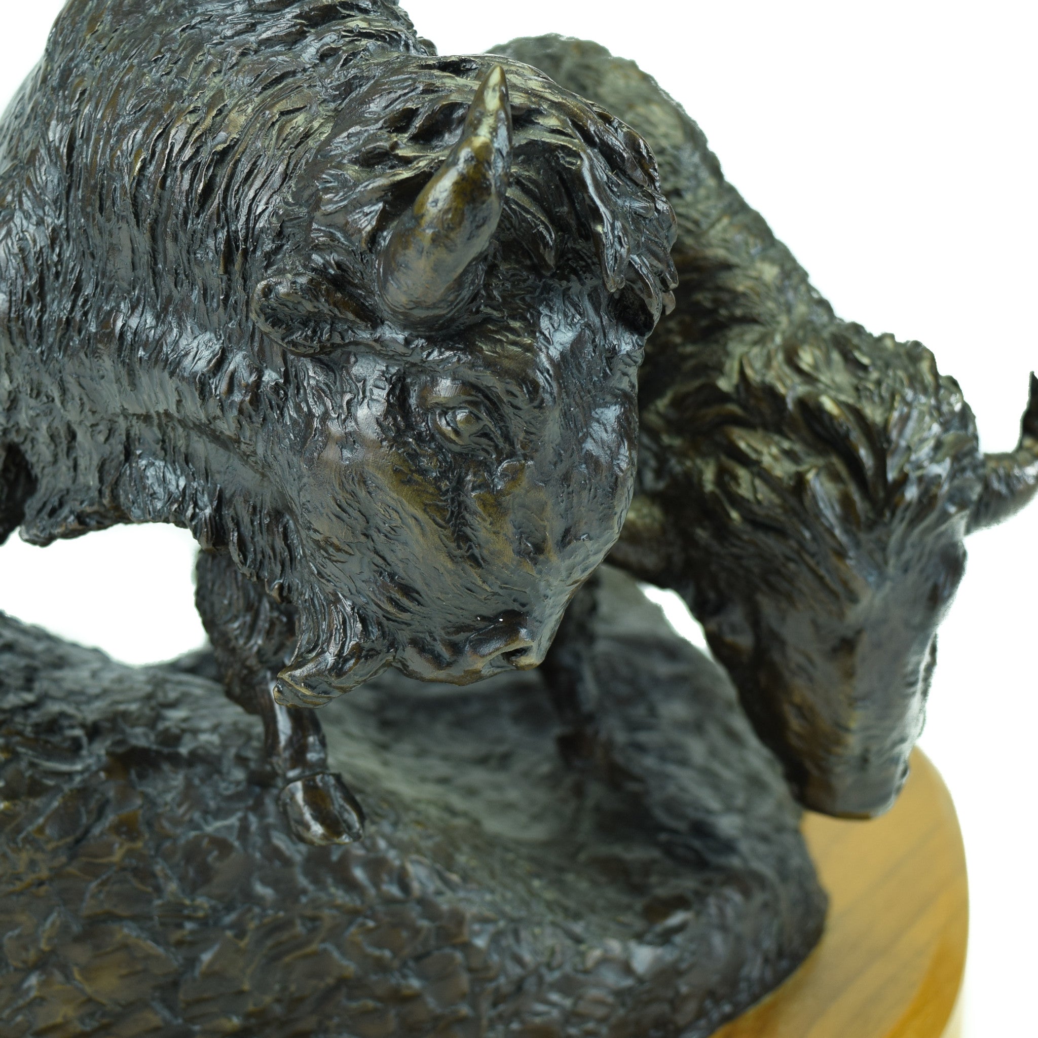 "The Herd That Was, the Buffalo Hill" Monument by Bob Wood