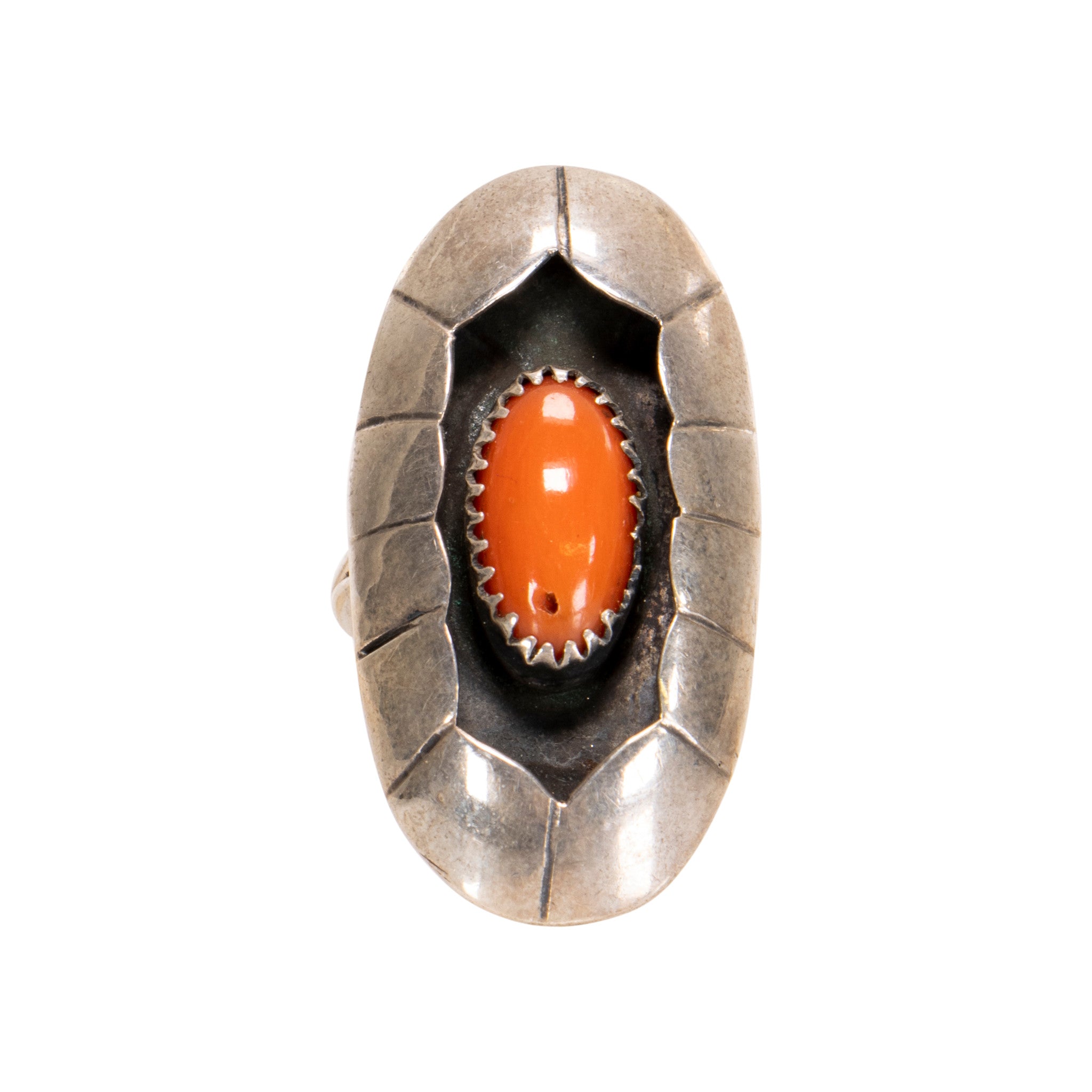 Coral Shadowbox Ring