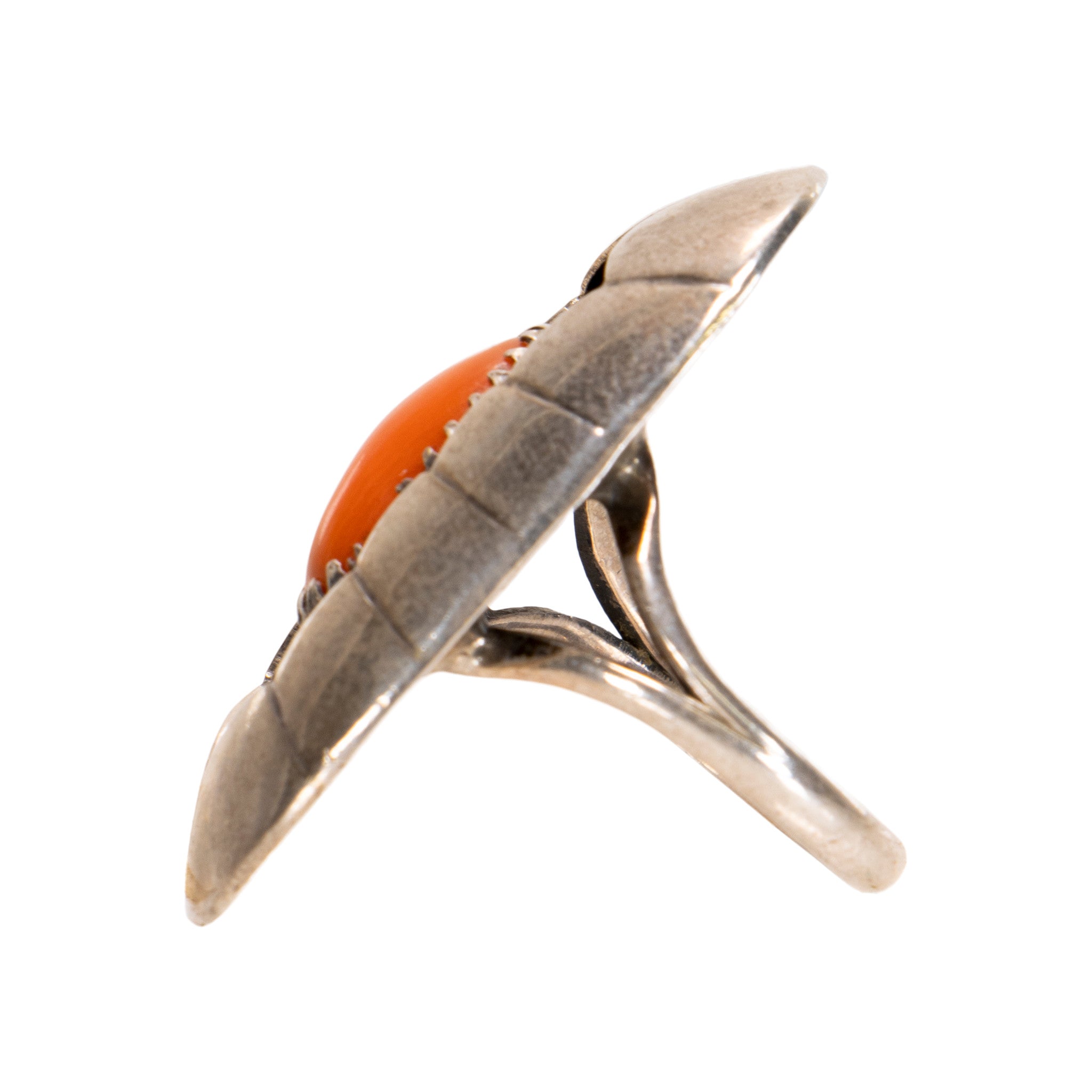 Coral Shadowbox Ring