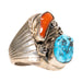 Coral and Turquoise Ring, Jewelry, Ring, Native