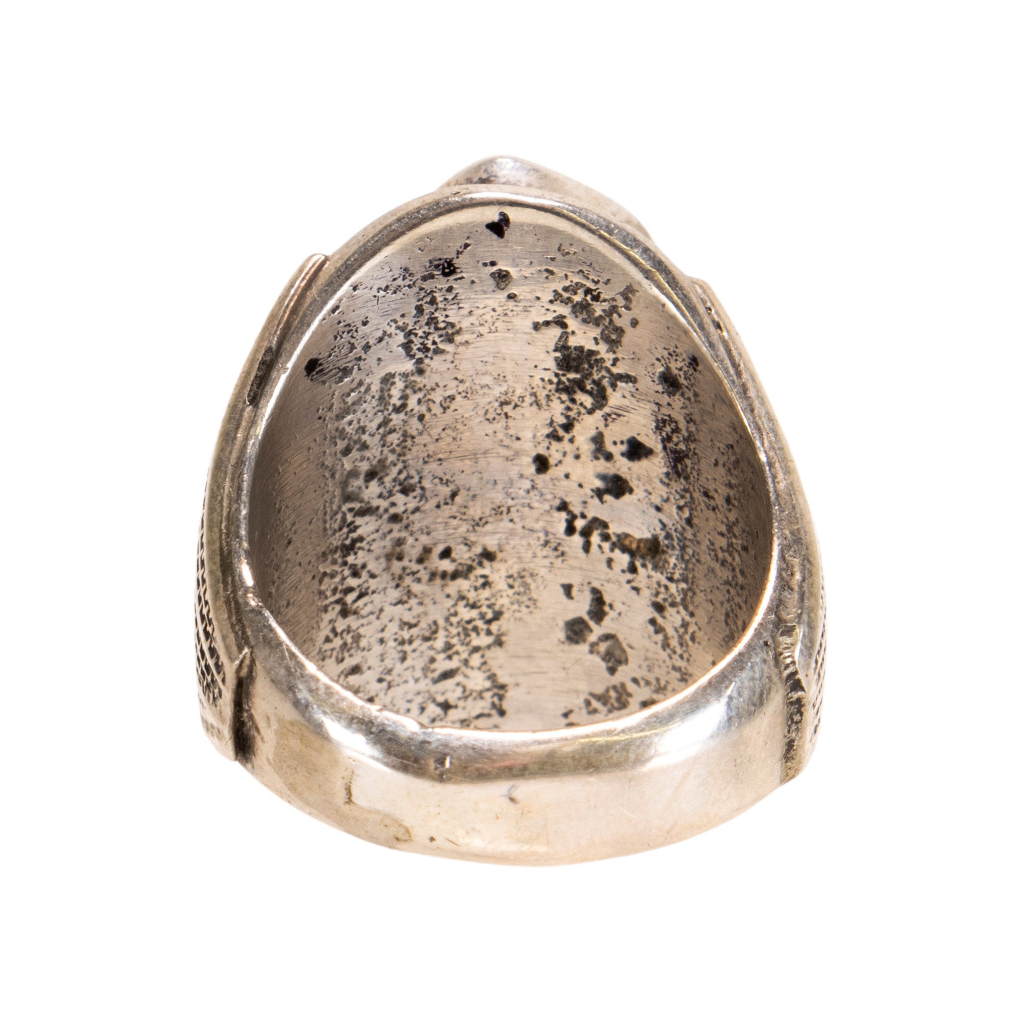 Coral and Turquoise Ring