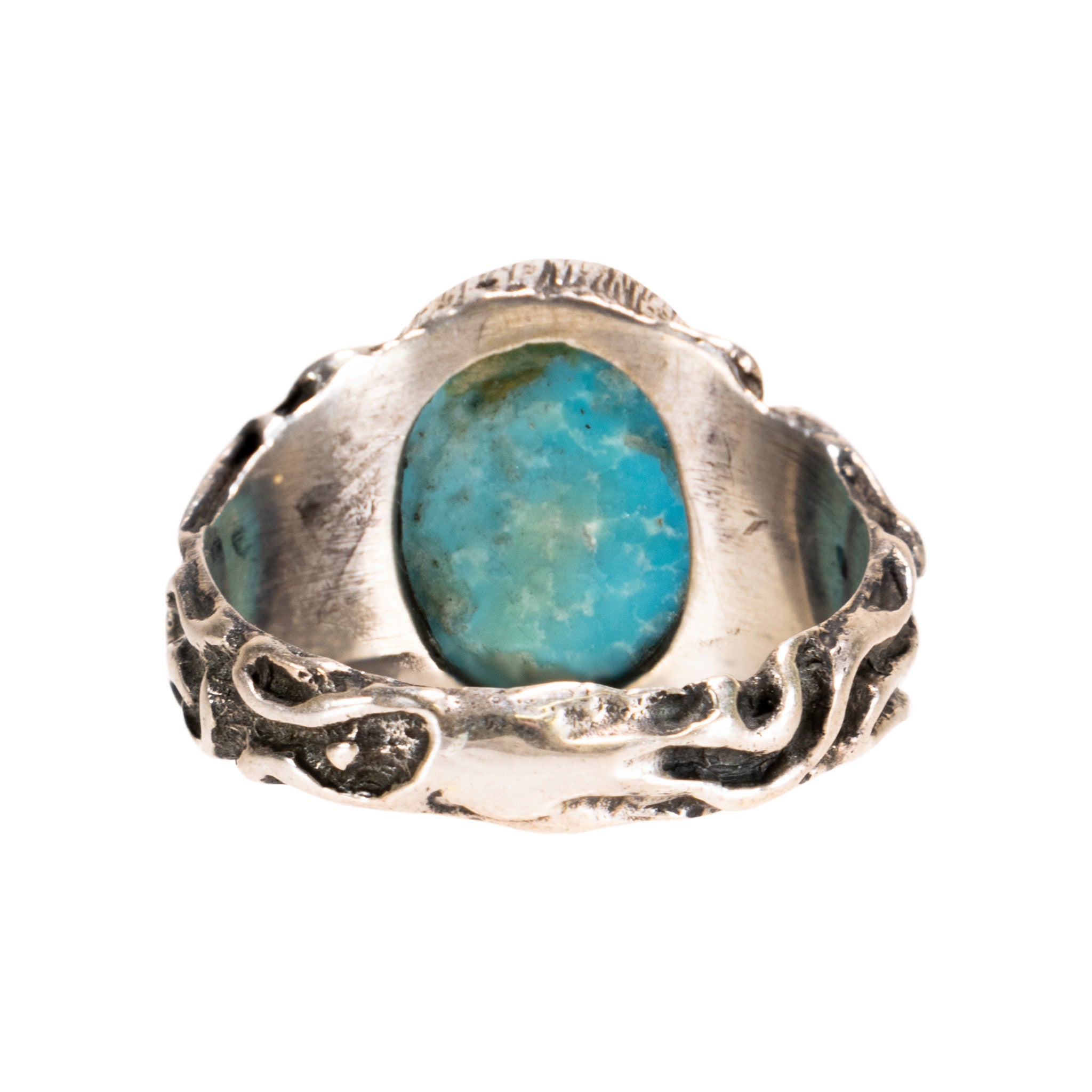Turquoise and Sterling Ring