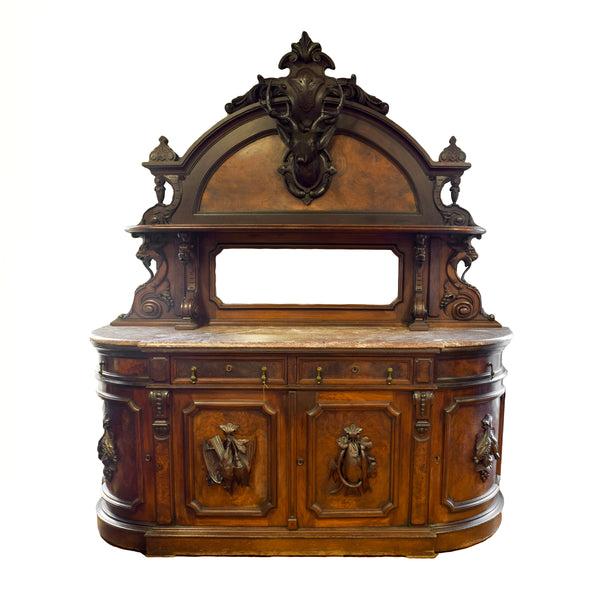 Walnut Sideboard by Alexander Roux, Furnishings, Furniture, Cabinet