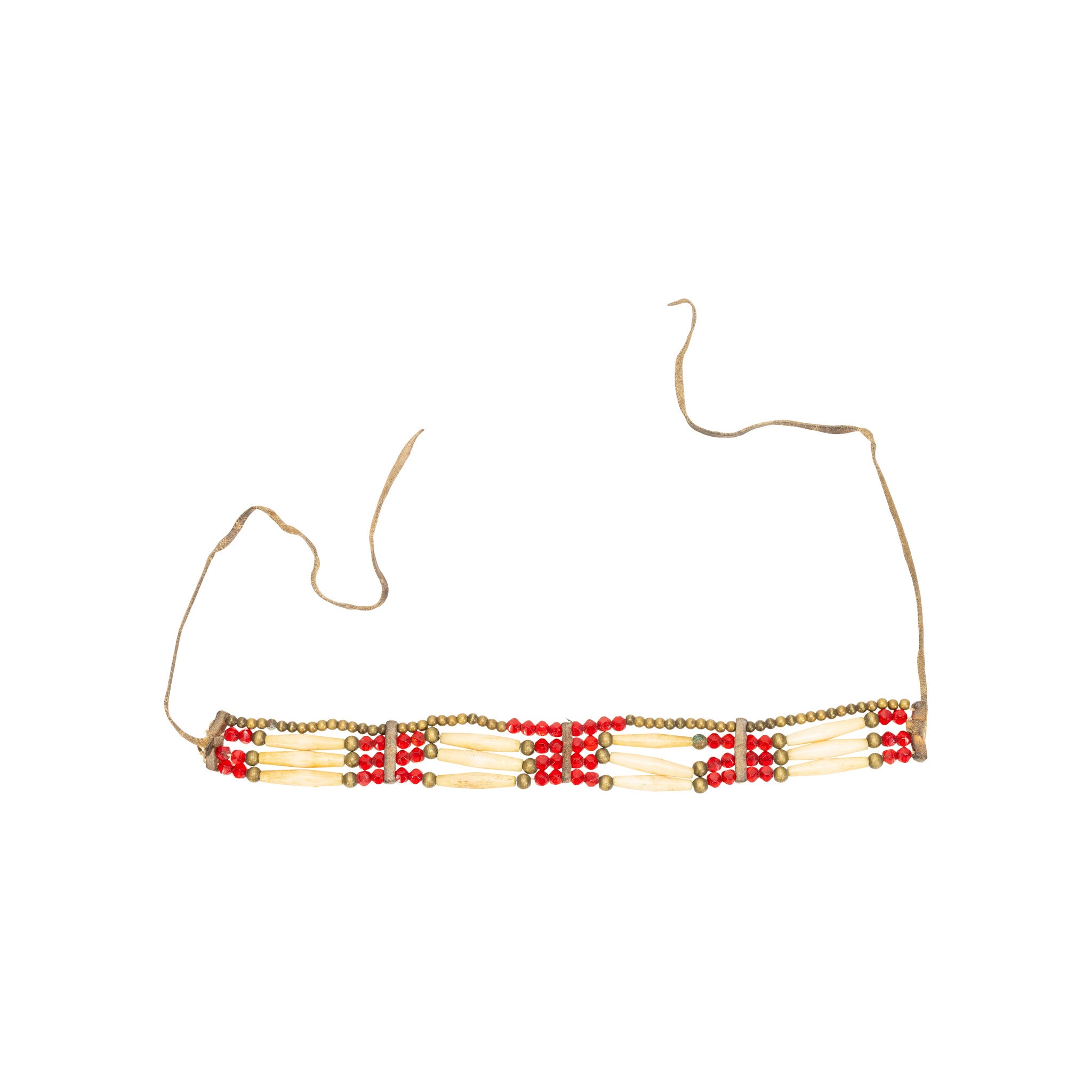 Coeur d' Alene Beaded Choker, Native, Garment, Choker