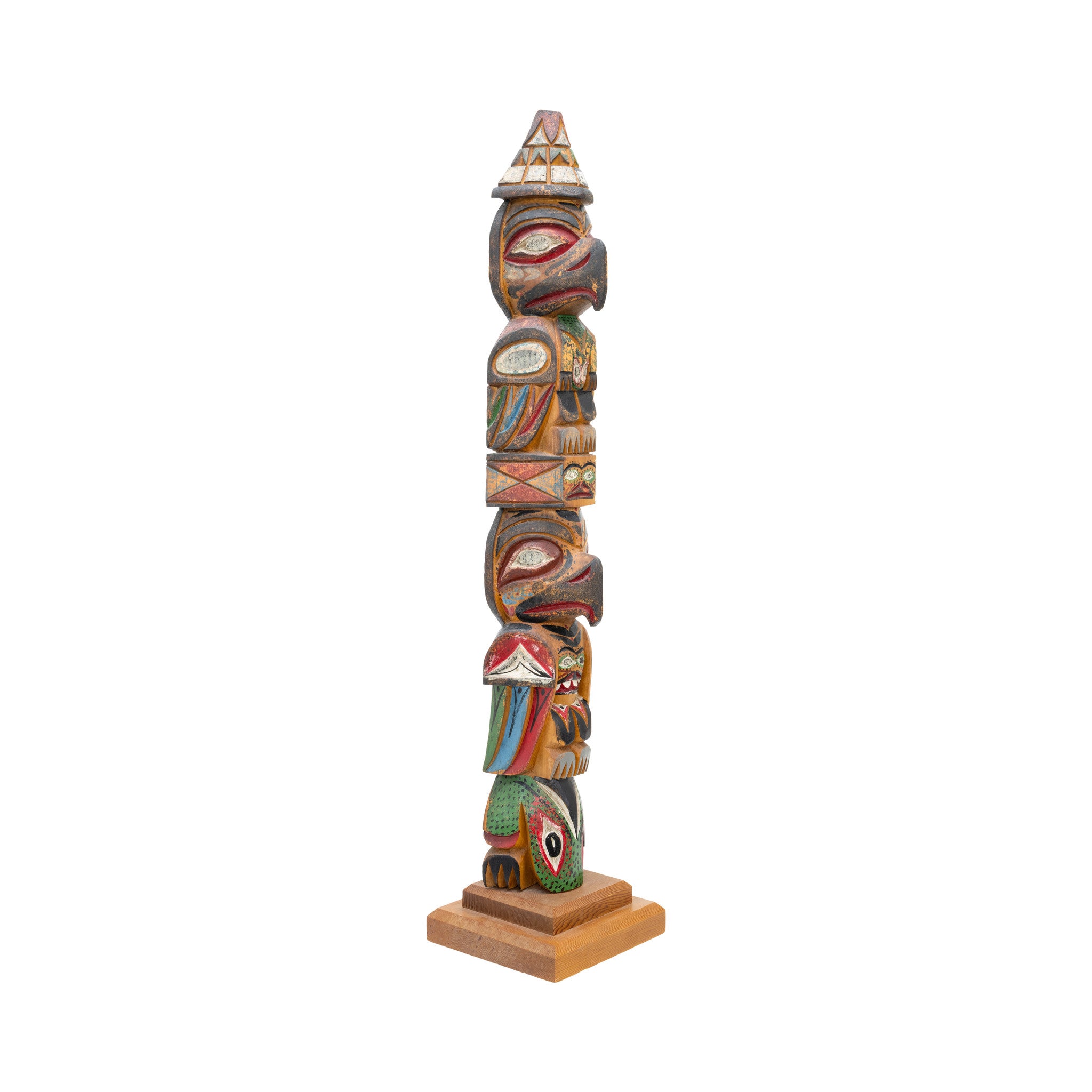 Ditidaht/Nuu-chah-nulth Totem by Raymond Williams