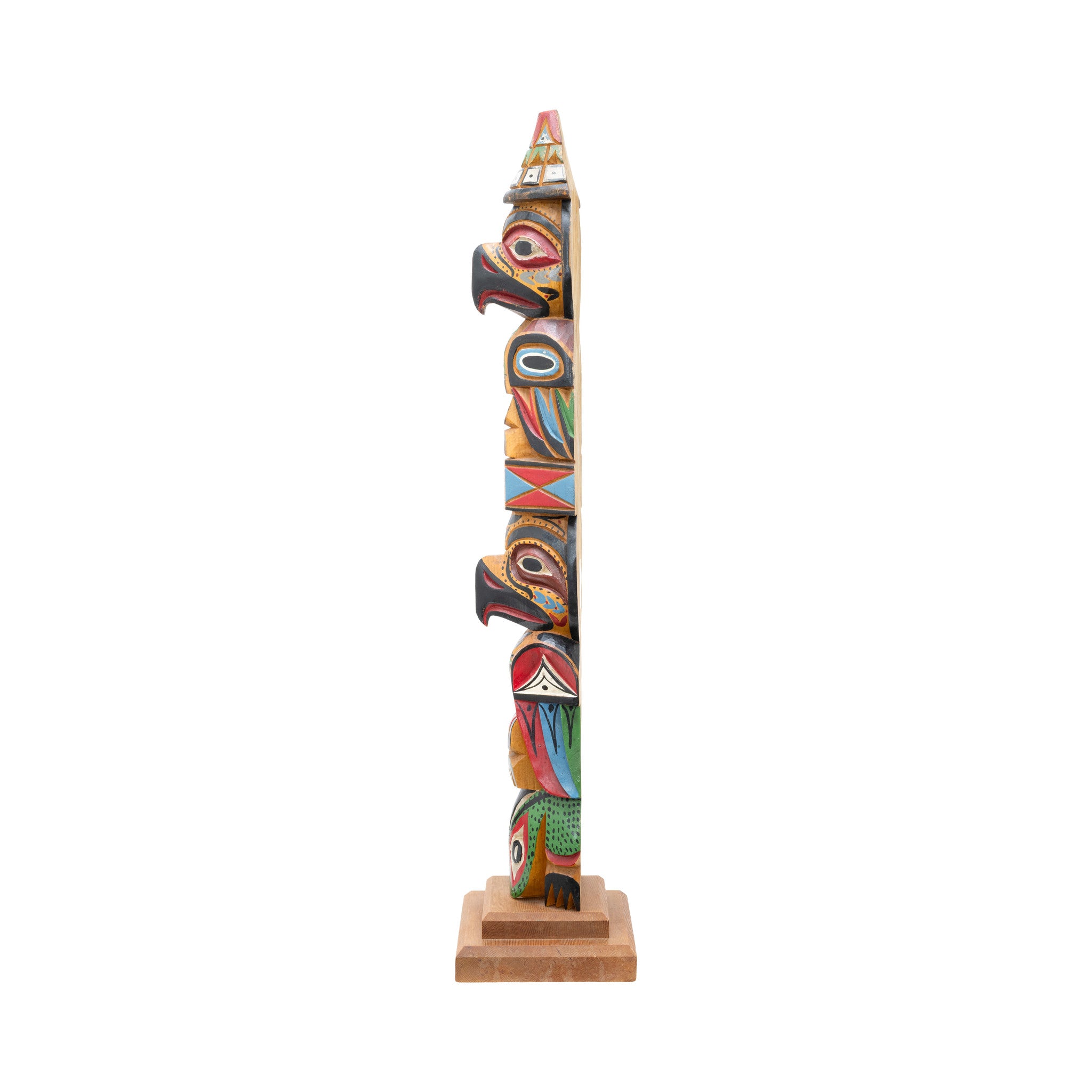 Ditidaht/Nuu-chah-nulth Totem by Raymond Williams
