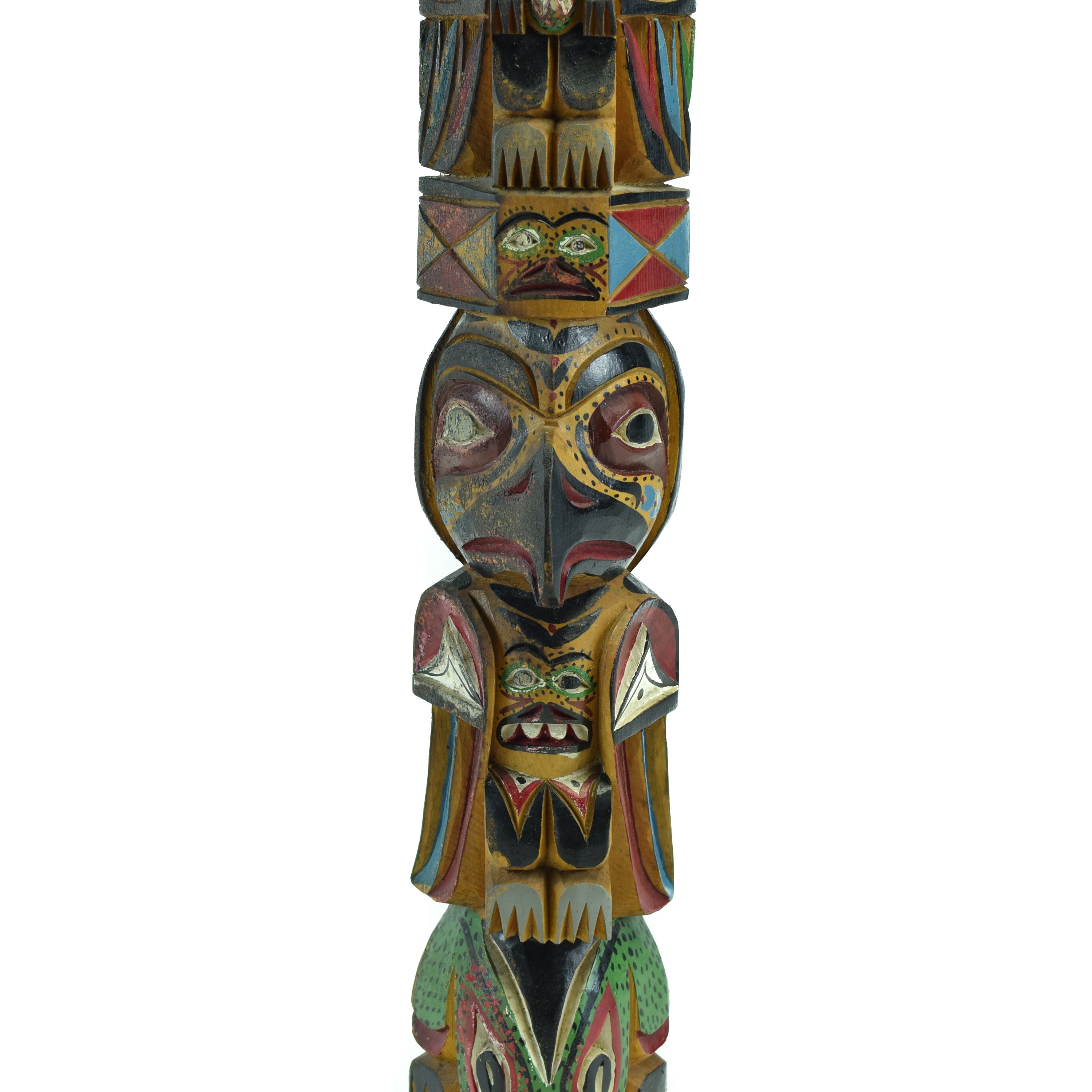 Ditidaht/Nuu-chah-nulth Totem by Raymond Williams